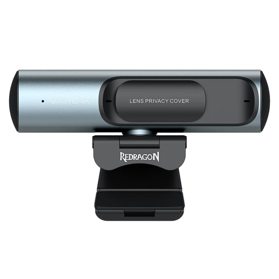 Cámara Web 4K Redragon GW911 Cyberlens UHD con Micrófono Dual y Autofoco para Streaming