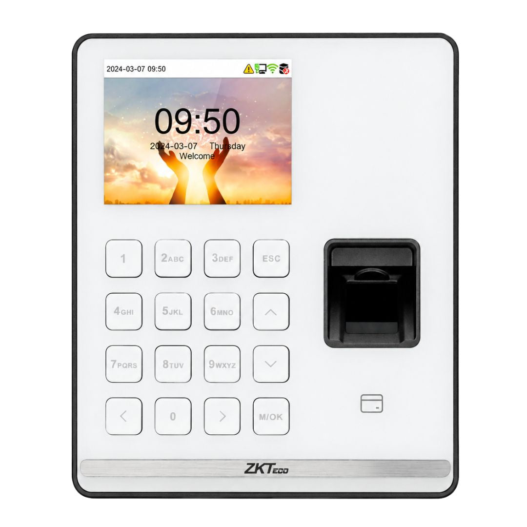 Control de Asistencia ZKTeco SenseFP M1 WiFi con Huella RFID 500 Usuarios