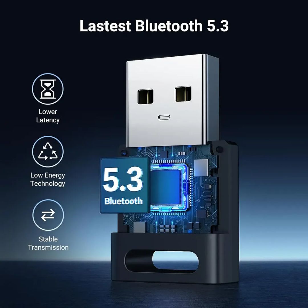 Adaptador Bluetooth 5.4 UGREEN CM748 USB para PC con Alcance de 20 m
