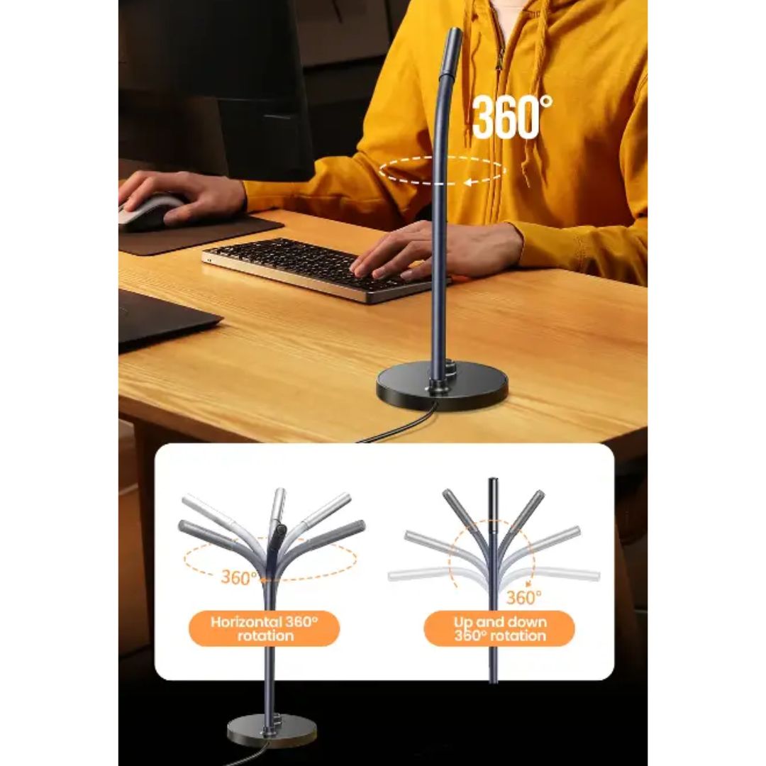 Micrófono USB UGREEN CM564 Omnidireccional 360° para PC Laptop y Reuniones