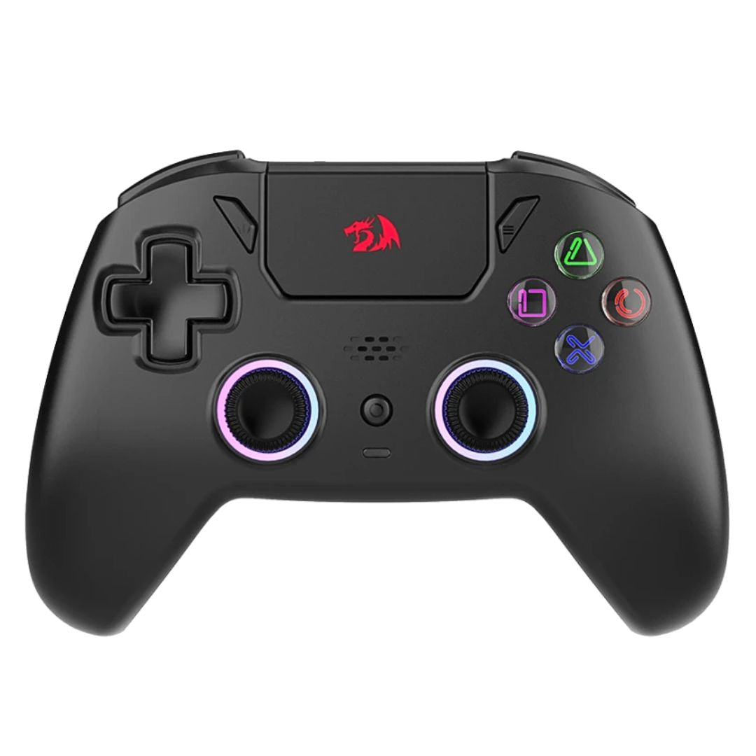 Mando Inalámbrico Redragon Darkflame RGB para PS4 Switch PC Bluetooth con Joystick Hall y Turbo