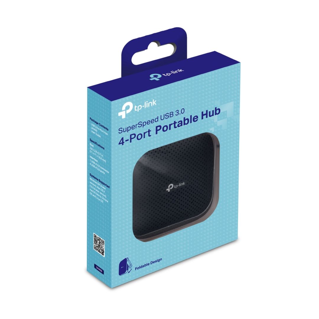 Hub USB 3.0 de 4 Puertos Expansor USB TP-Link UH400 Plug & Play