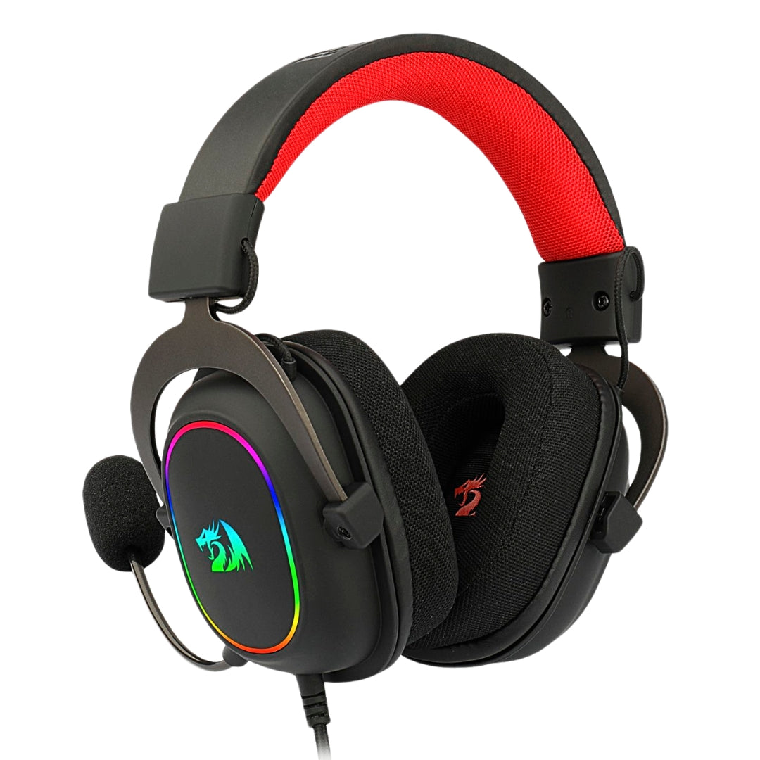 Audífonos Gamer Redragon Zeus X H510-RGB 7.1 USB con Micrófono y RGB Drivers 53mm