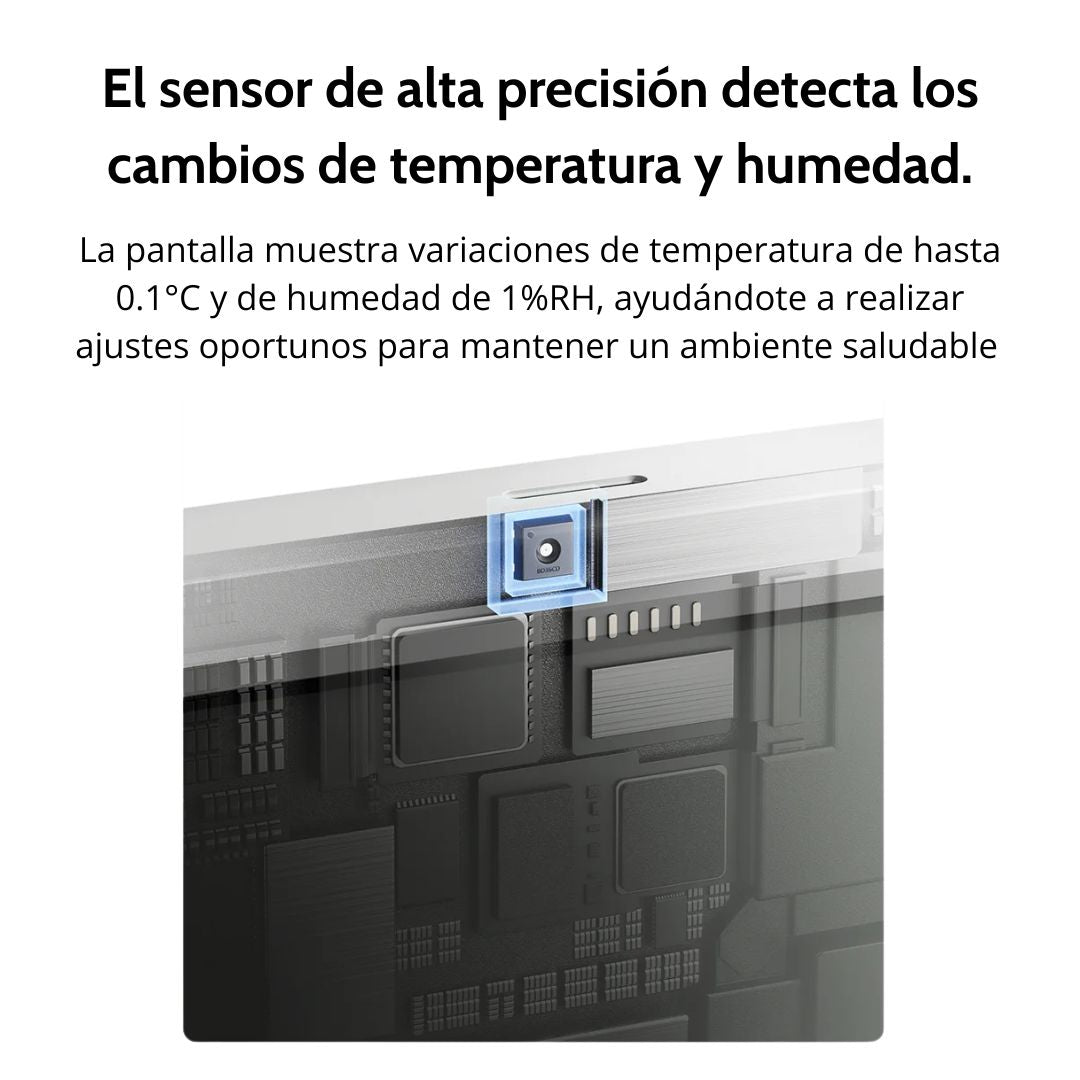 Sensor de Temperatura y Humedad Xiaomi Monitor 3 Mini
