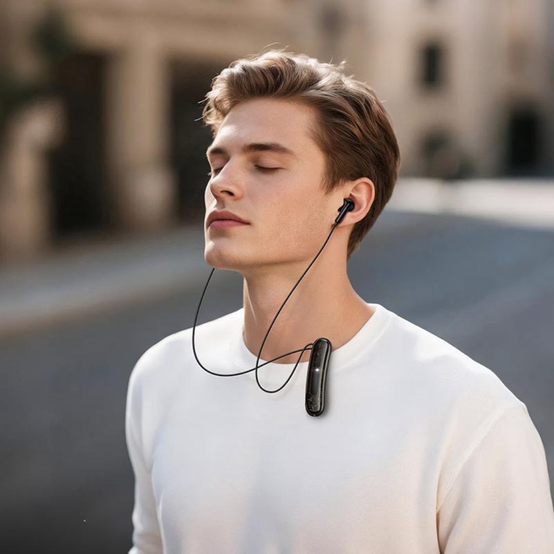 Audífonos Bluetooth Hoco ES77 de Solapa 12 Horas con Micrófono y Bluetooth 5.4