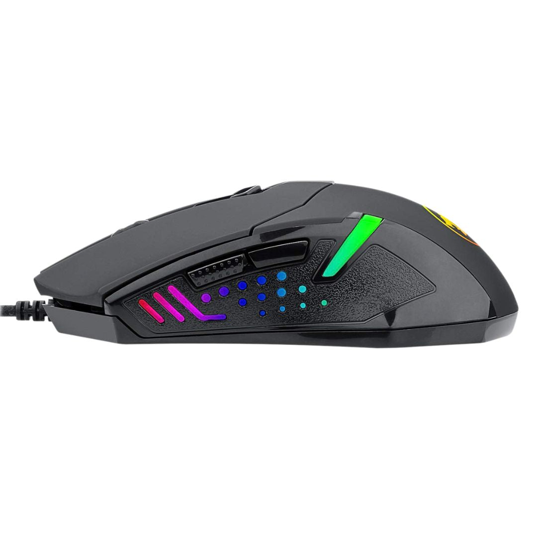 Mouse Gamer Redragon M601-RGB Centrophorus2 7200 DPI RGB con 6 Botones Programables
