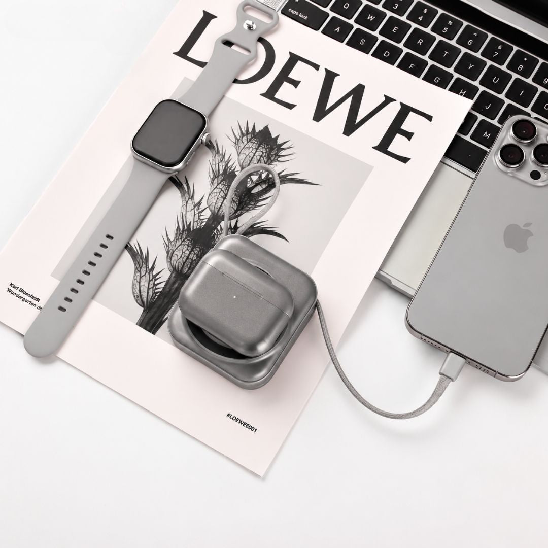 Power Bank WIWU Wi-P055 10000mAh MagSafe 3 en 1