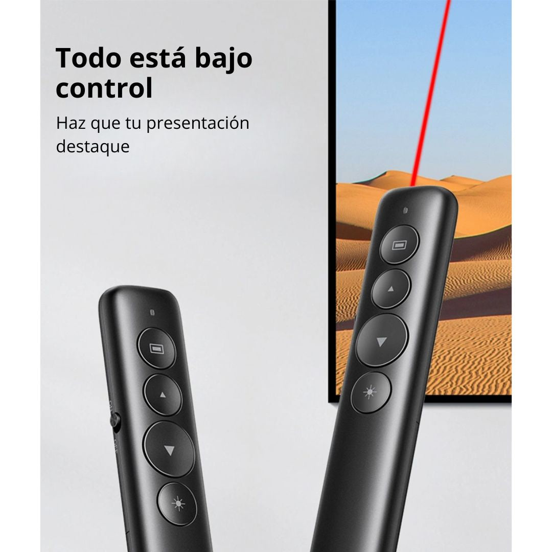 Presentador Láser Inalámbrico UGREEN LP479 USB-A 100m para Diapositivas PowerPoint