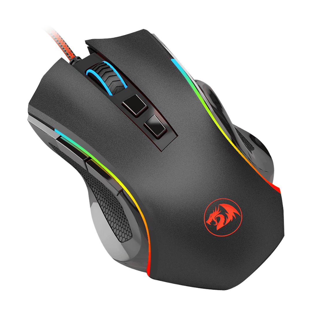 Mouse Gamer Redragon M607 Griffin RGB 7200 DPI con 7 Botones Programables