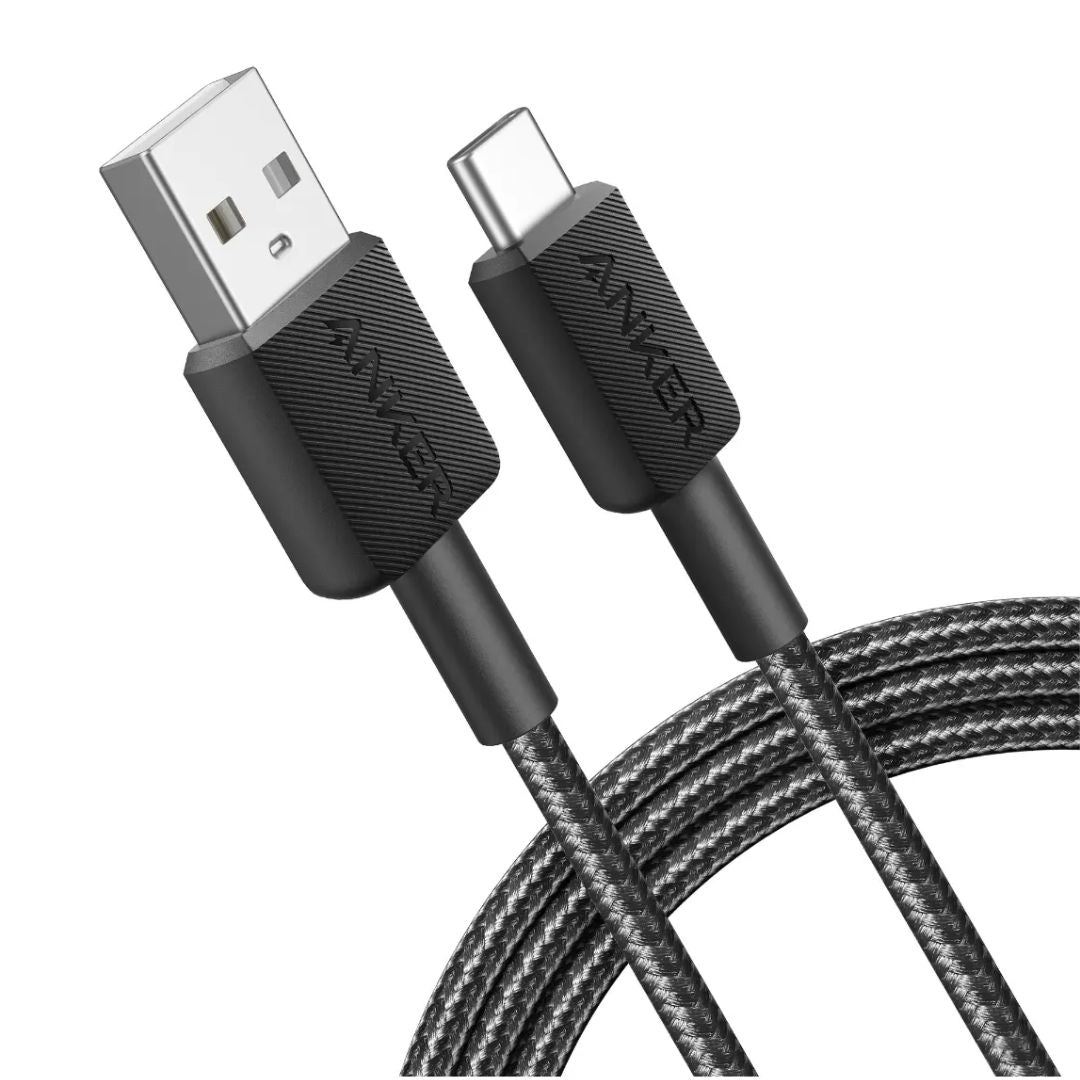Cable Anker 322 USB-A a USB-C 1.8m 15W Trenzado Carga y Datos
