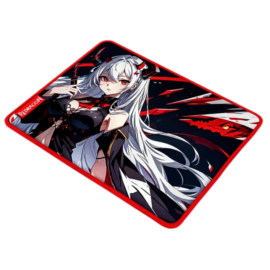 Mousepad Gamer Redragon AK S Diseño Anime 33 x 26 cm Antideslizante Impermeable
