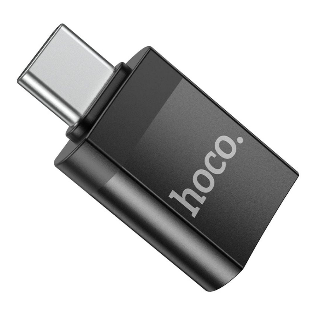 Adaptador OTG USB-C a USB-A 3.0 Hoco UA17 para Celular y Laptop