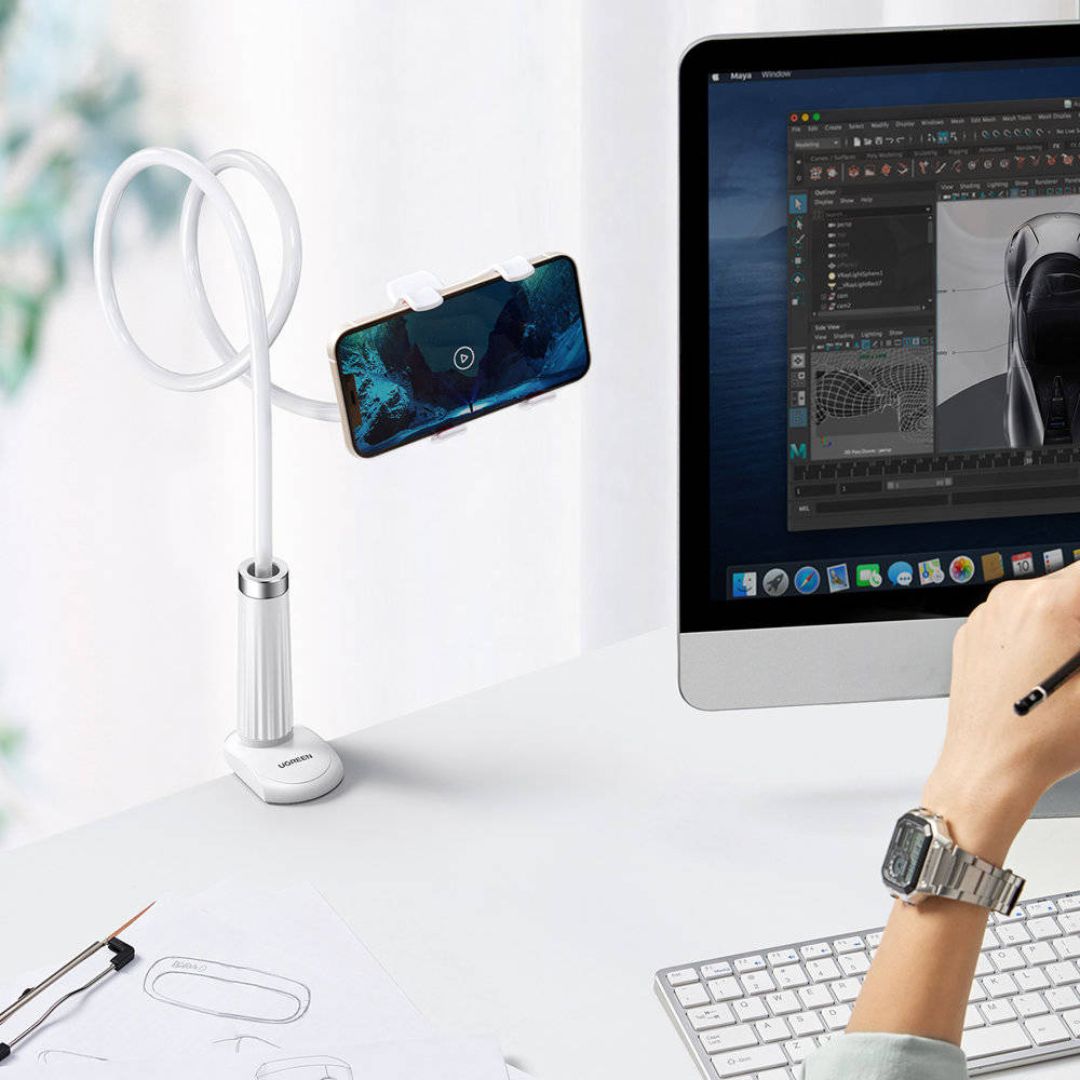 Soporte Flexible UGREEN LP113 para Celular y Tablet con Brazo Largo Ajustable