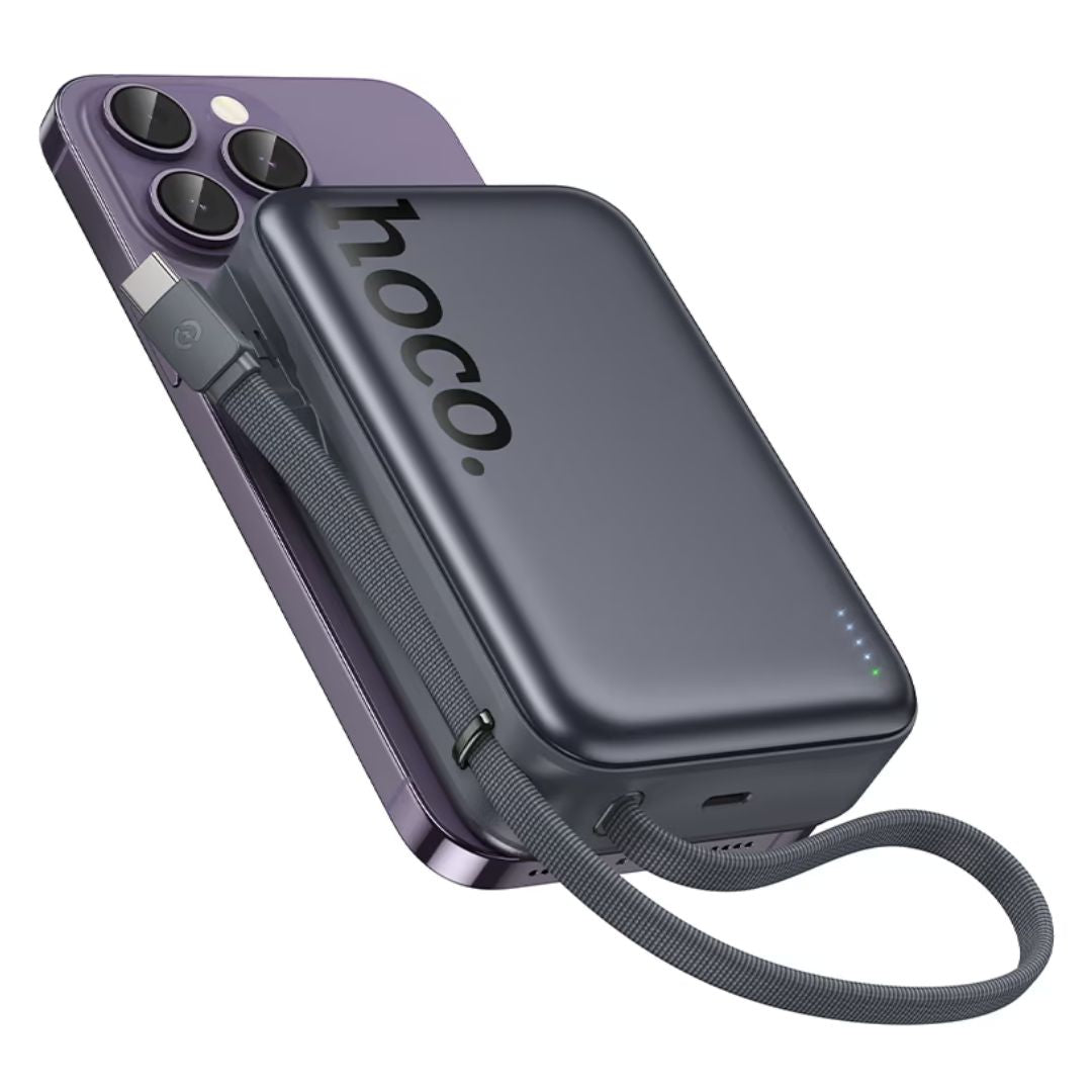 Power Bank Magnético Hoco Q44A 20000mAh PD45W con Carga Inalámbrica 15W