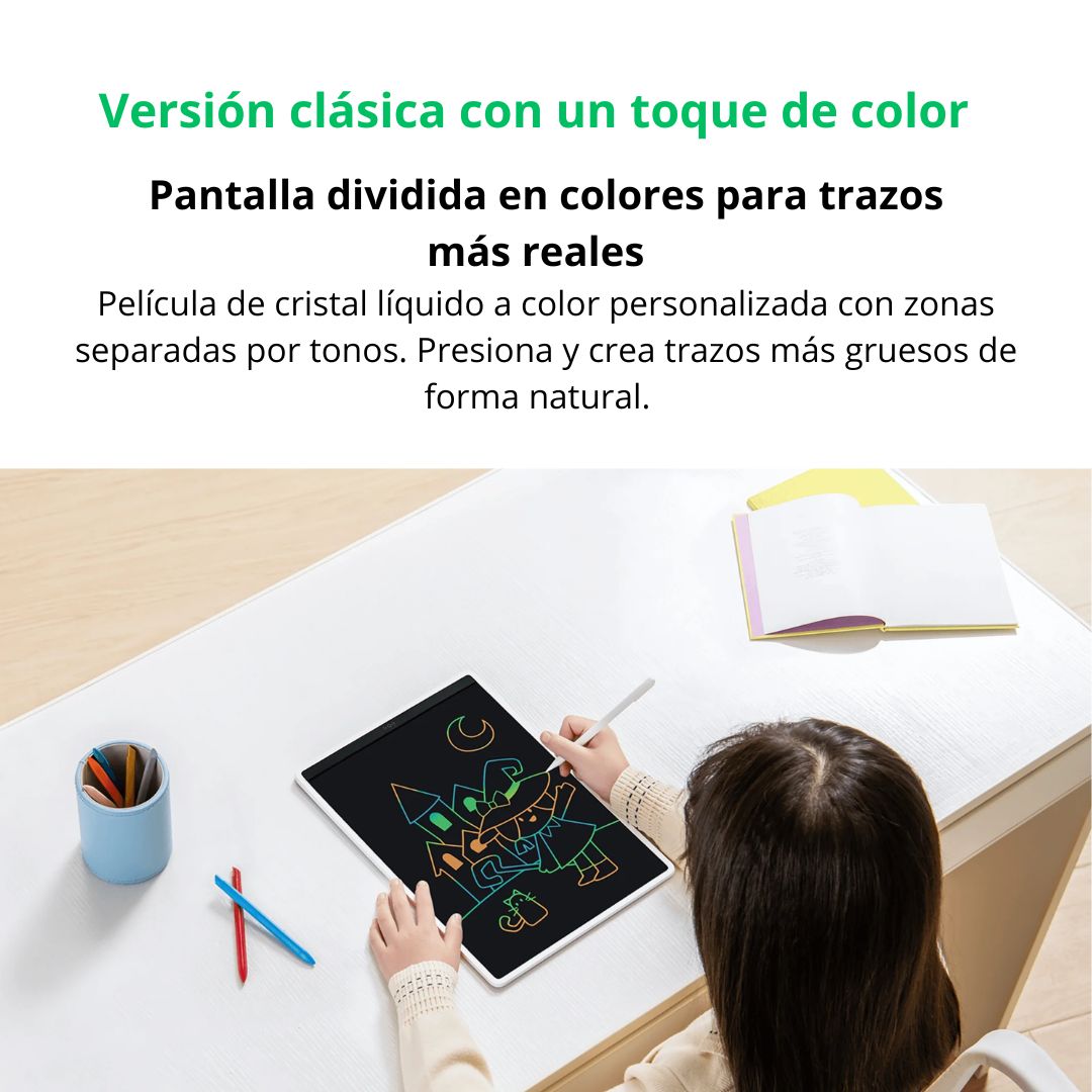 Tablet de Escritura Xiaomi LCD 13.5 Pulgadas Color con Lápiz Magnético