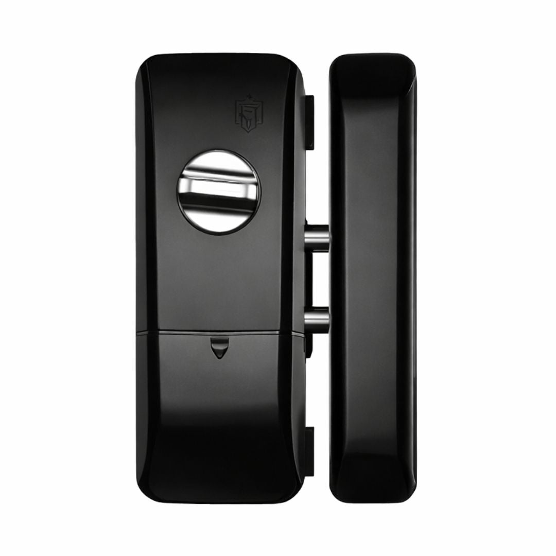 Cerradura Inteligente WiFi para Puerta de Vidrio ZKTeco GL300/L con Huella Tarjeta y Contraseña
