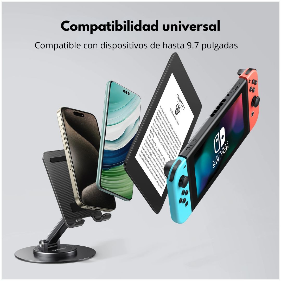 Soporte para Celular UGREEN LP805 Giratorio 360° Plegable