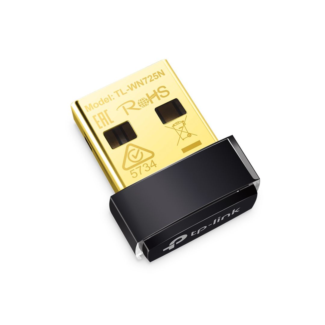 Adaptador WiFi USB TP-Link TL-WN725N Nano 150Mbps PC Laptop