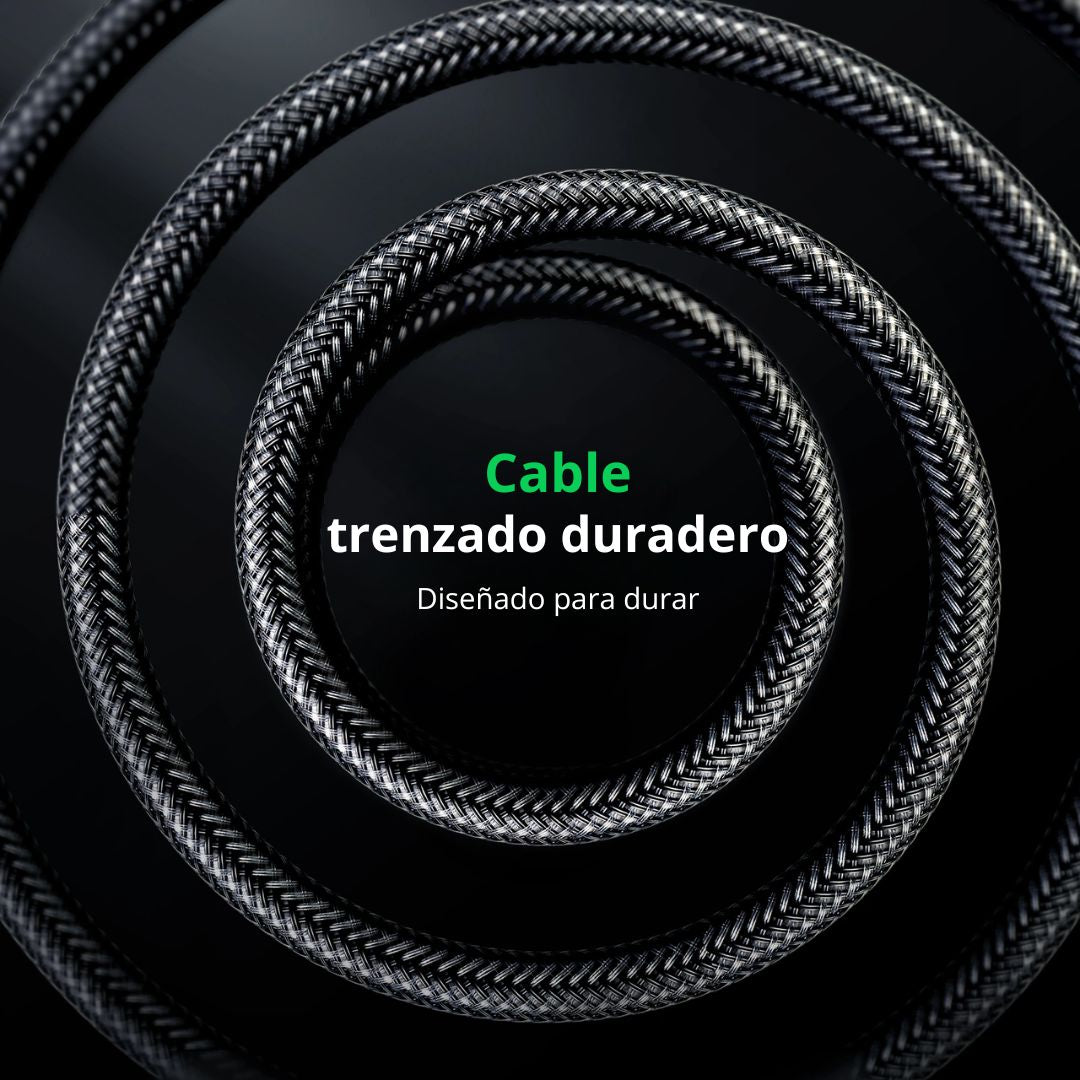 Cable de Audio UGREEN AV127 3.5 mm a 6.35 mm TRS HiFi 2m