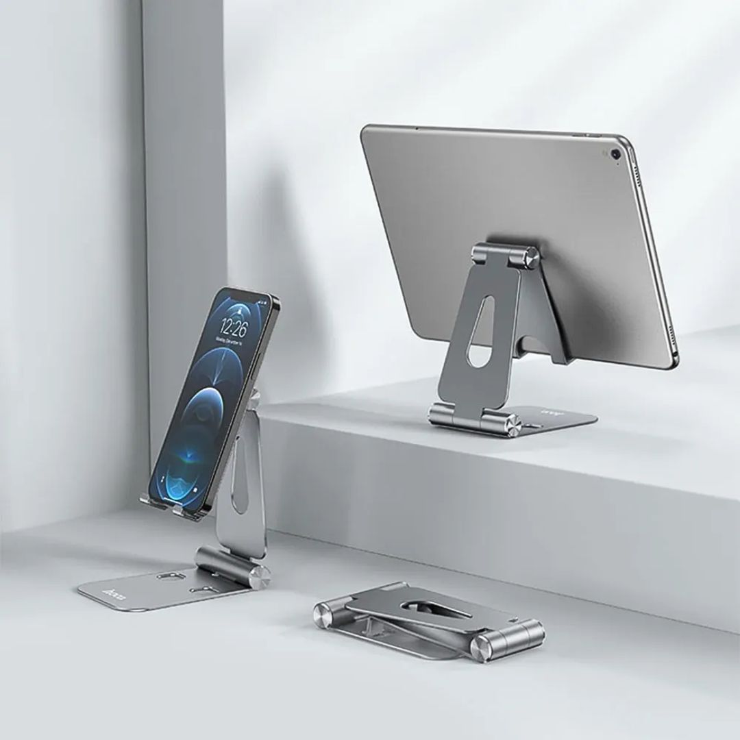 Soporte para Celular Hoco DH05 de Aluminio Plegable con Ajuste 270° para Escritorio