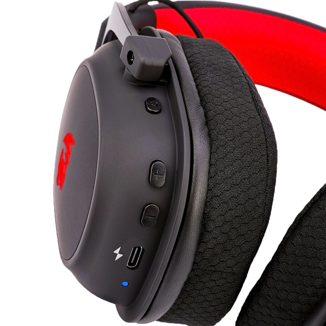Audífonos Gamer Inalámbricos Redragon Zeus Pro H510-PRO RGB 7.1 Bluetooth 2.4G USB-C