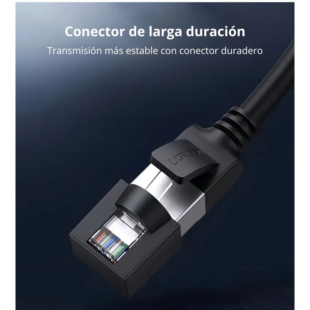 Cable Ethernet UGREEN NW101 Cat 6 Plano 5m 1000Mbps RJ45 para Router PC y PS5