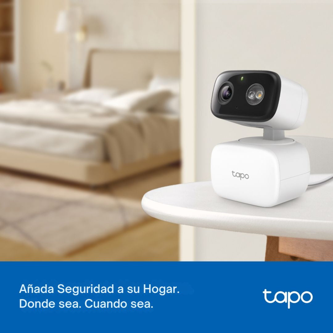 Cámara WiFi TP-Link Tapo C206 Interior Exterior 1080p 360° con Visión Nocturna Color