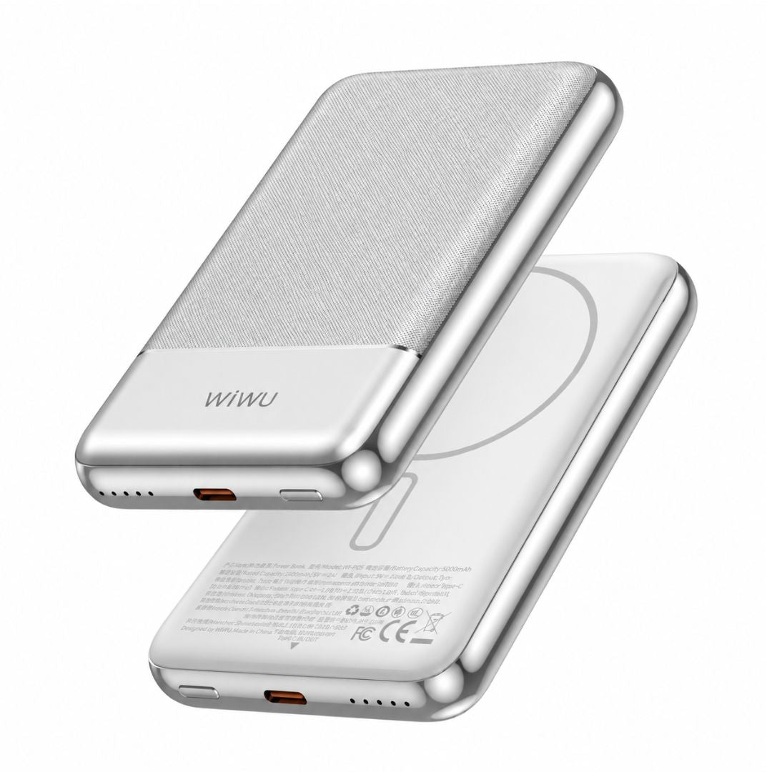 Power Bank Magnético WIWU Wi-P089 10000mAh 15W PD 20W
