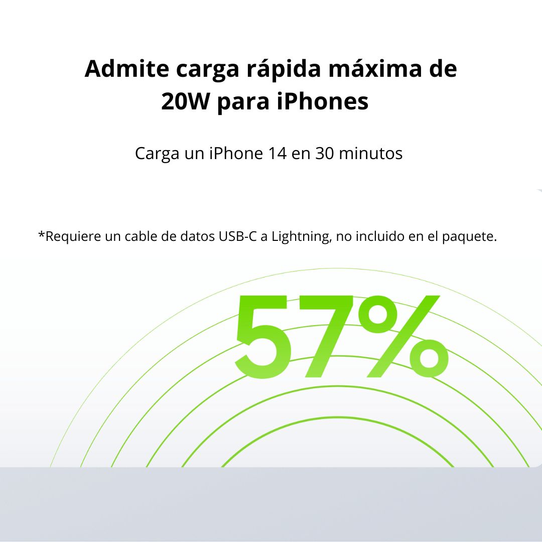 Power Bank Xiaomi 10000mAh 22.5W Lite Carga Rápida USB-C y 3 Puertos