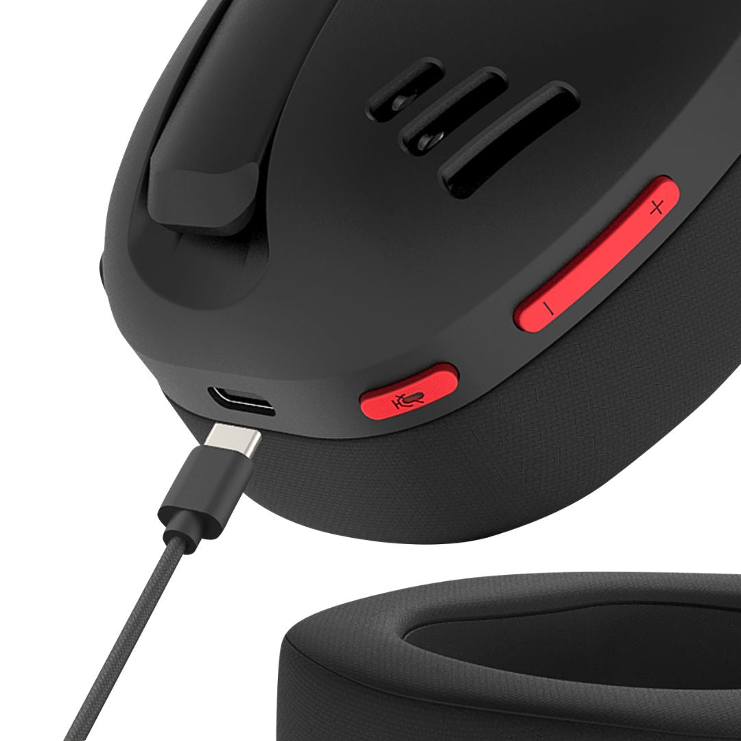 Audífonos Gamer Inalámbricos Redragon H848 Ire Pro RGB Bluetooth 2.4G con Micrófono