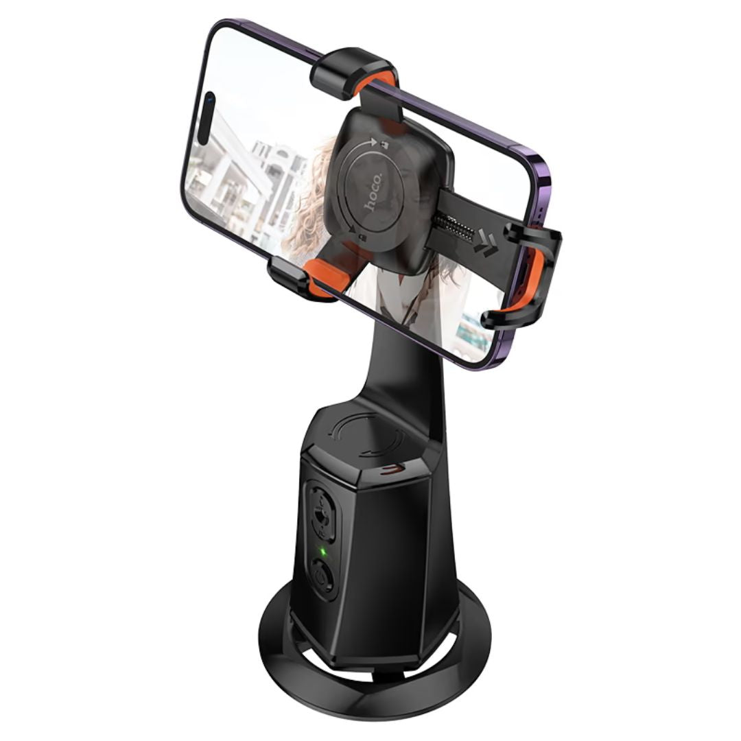 Soporte Inteligente Hoco K26 para Celular con Seguimiento Facial 360° y Gestos