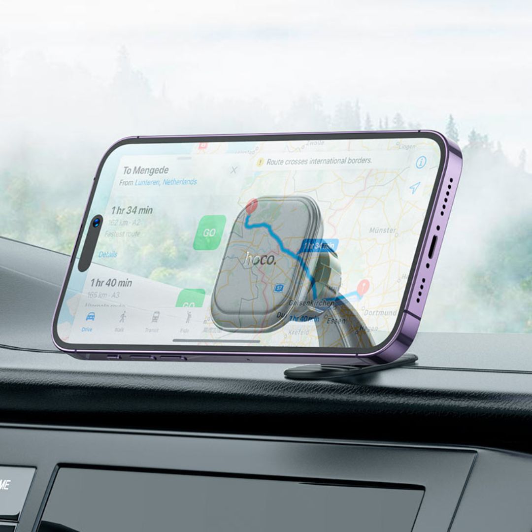Soporte Magnético para Celular Hoco H30 Brilliant para Tablero de Auto con Fijación Segura