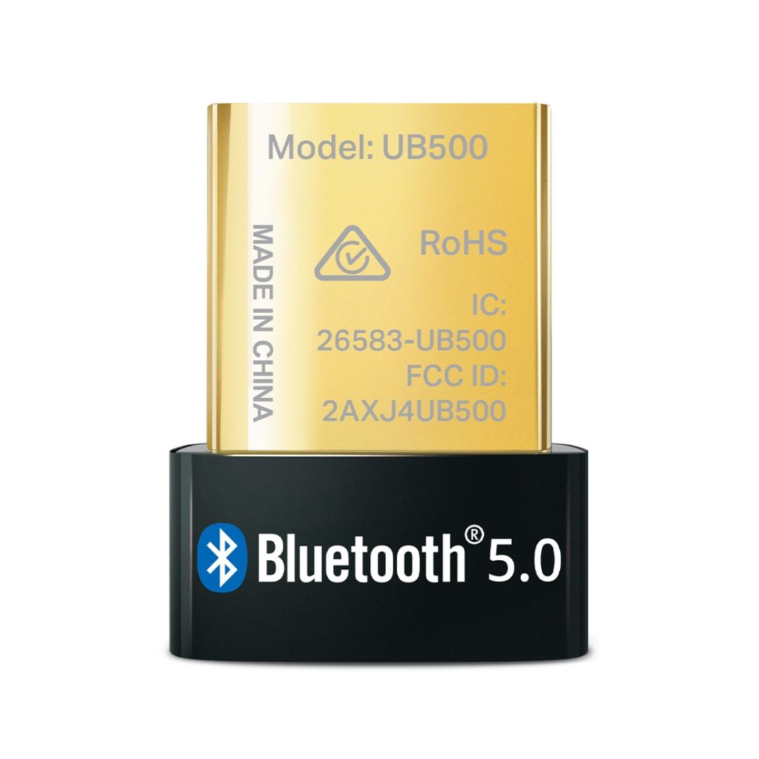 Adaptador USB Bluetooth 5.4 TP-Link UB500 Nano para PC Laptop Windows 11 10 8.1 y 7