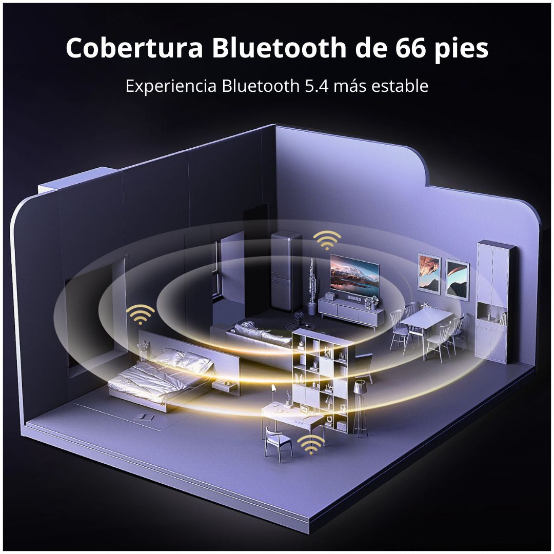 Adaptador Bluetooth 5.4 UGREEN CM748 USB para PC con Alcance de 20 m