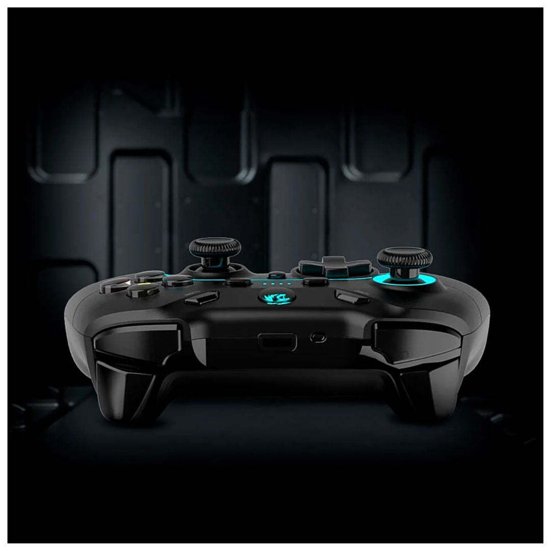 Mando Inalámbrico Redragon G808 Pro V1 para Switch PC PS3 2.4G USB con Turbo y Macros