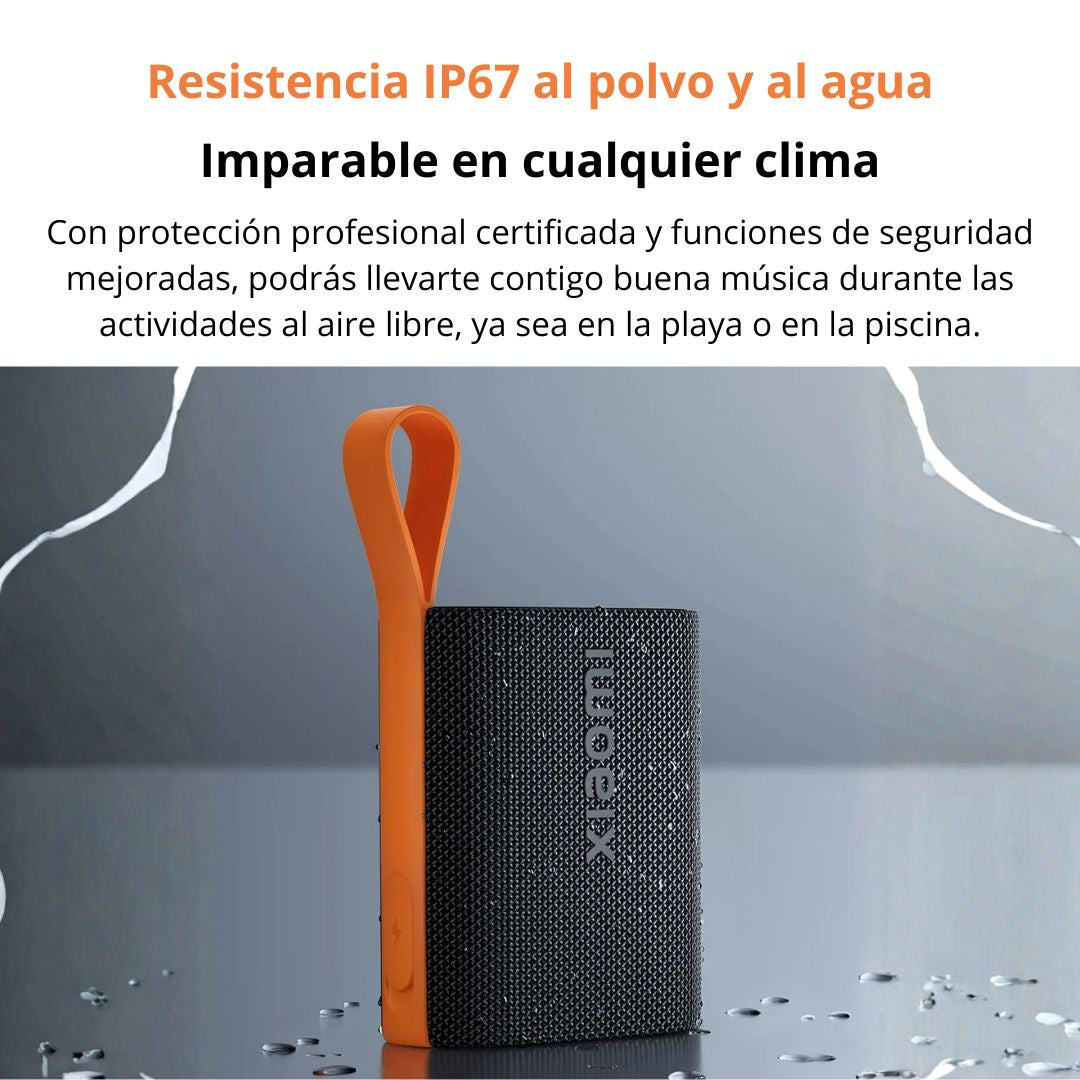 Parlante Bluetooth Xiaomi Sound Pocket 5W IP67 TWS Batería 10 Horas