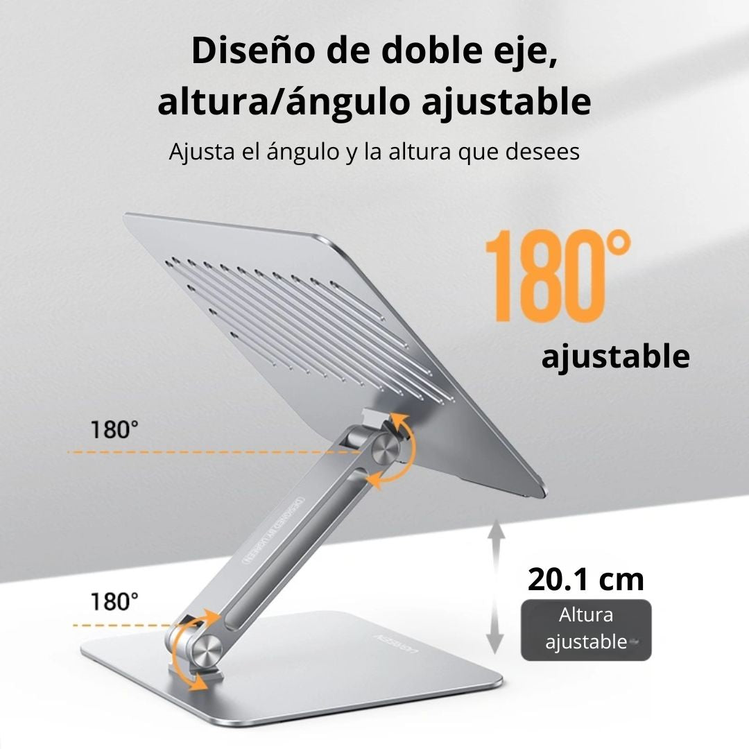 Soporte para Laptop UGREEN LP339 Ajustable y Plegable de Aluminio para 17.3 Pulgadas