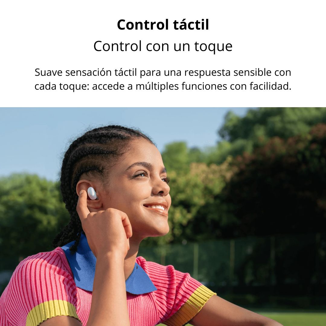 Audífonos Bluetooth Redmi Buds 6 Play con IA Batería 36 Horas y Carga Rápida