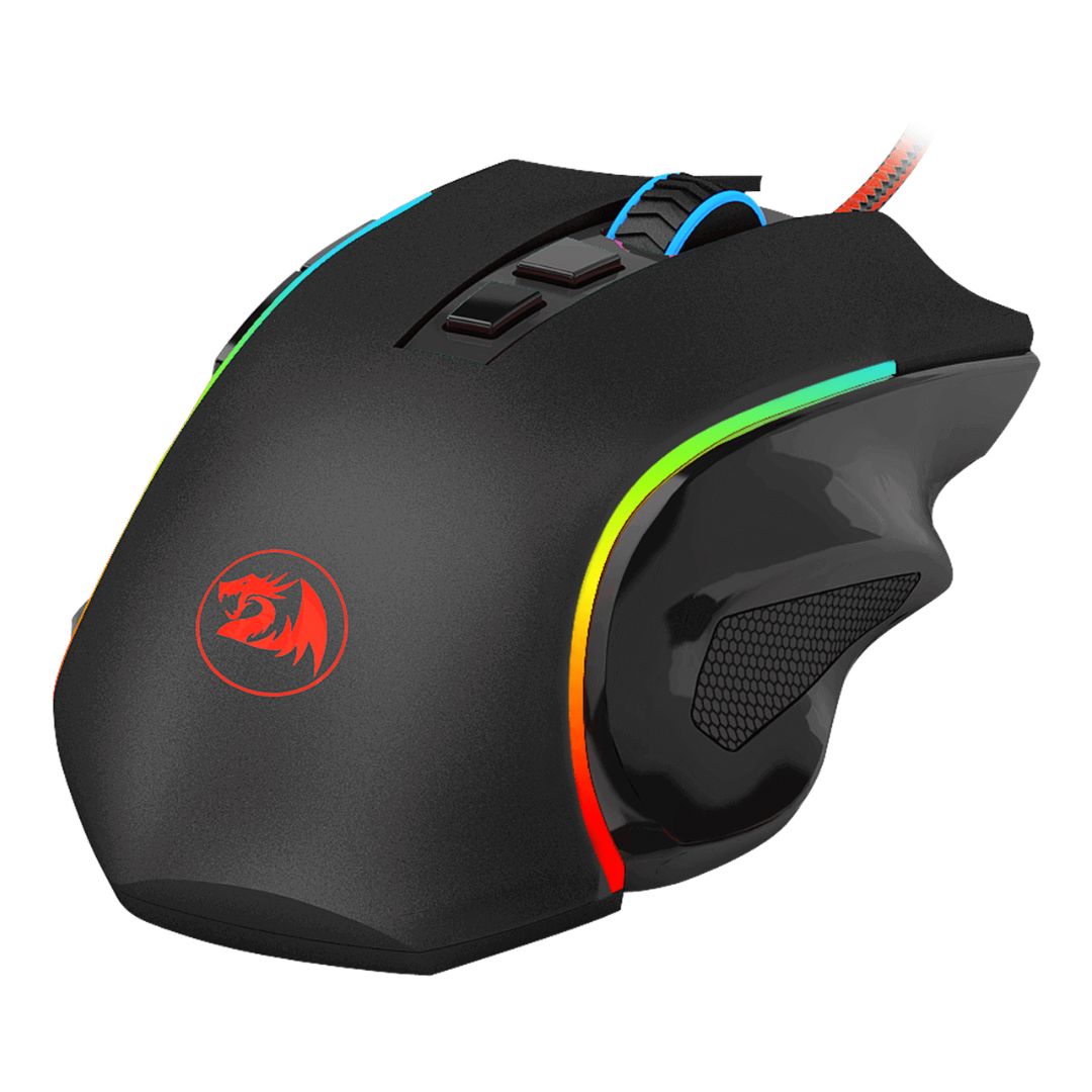 Mouse Gamer Redragon M607 Griffin RGB 7200 DPI con 7 Botones Programables