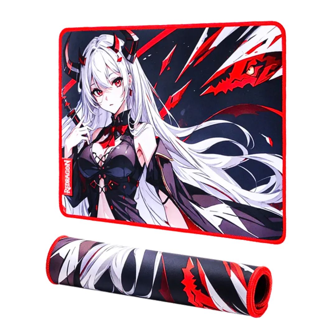 Mousepad Gamer Redragon AK S Diseño Anime 33 x 26 cm Antideslizante Impermeable