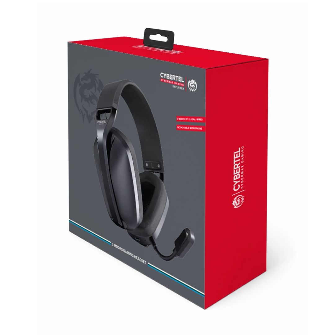 Audífonos Gamer Cybertel H800-3 Bluetooth 2.4GHz Cableado