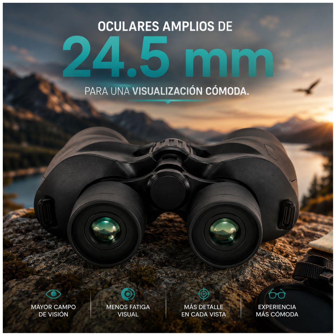 Binoculares de Largo Alcance SANCI SC-W028 10x50 para Aves y Camping