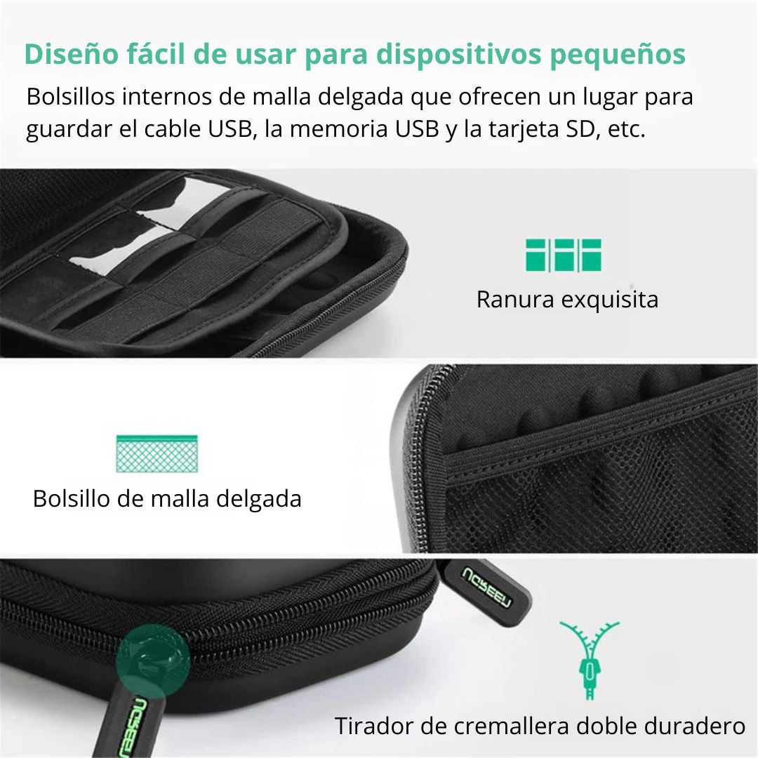 Estuche Protector UGREEN LP128 para Disco Duro Externo SSD 2.5” y Accesorios