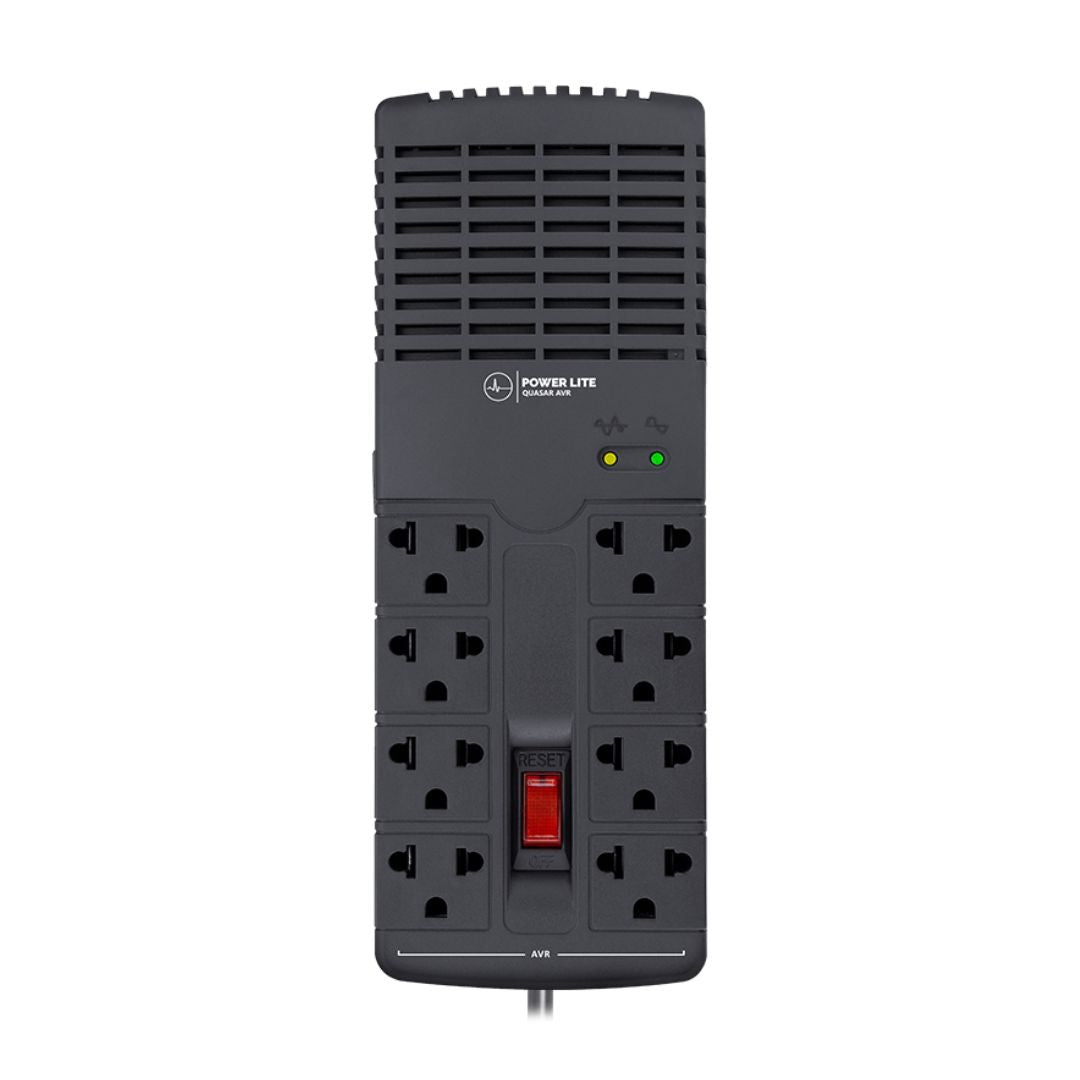 Estabilizador de Voltaje Power Lite PLI 1300 1300VA 650W 8 Tomas