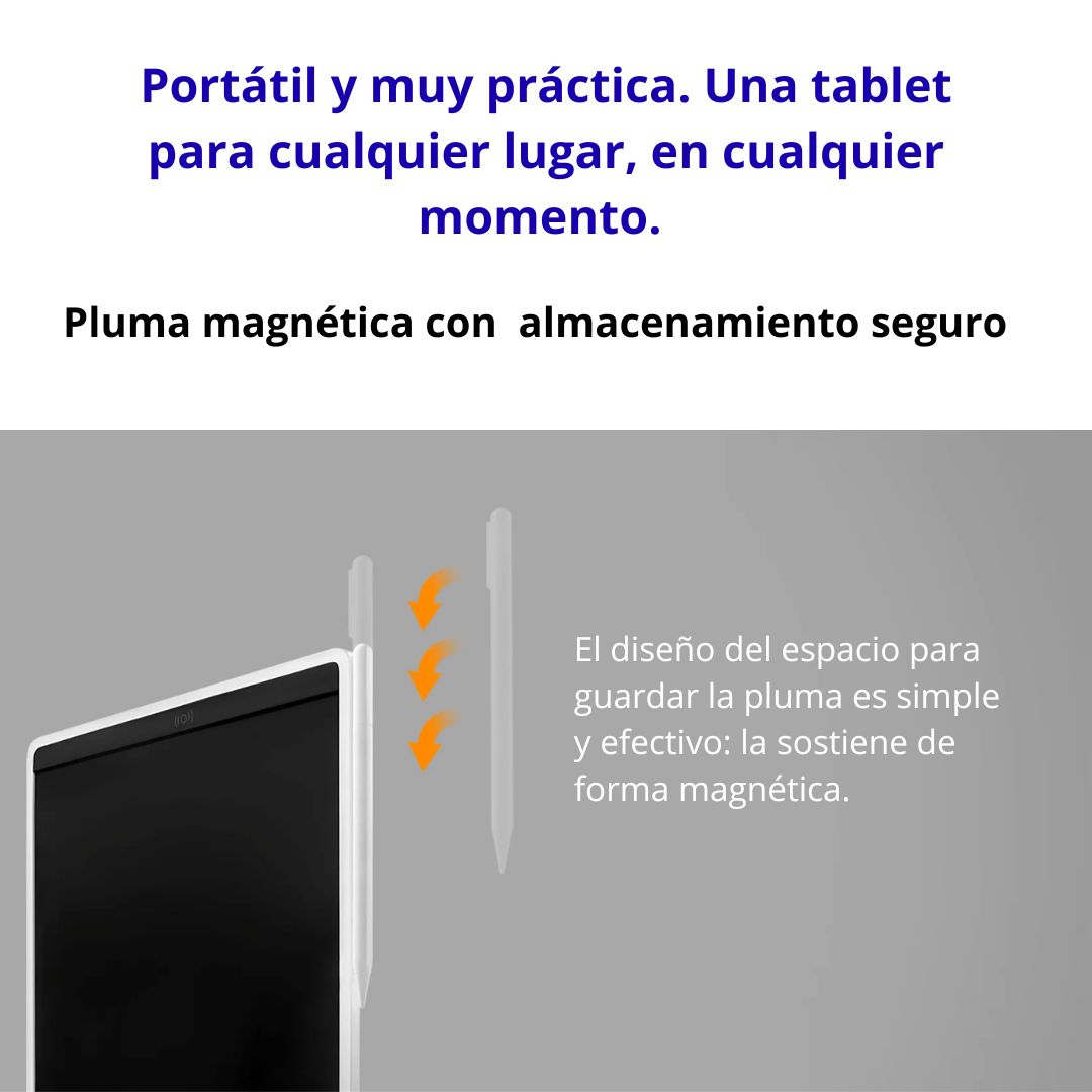 Tablet de Escritura Xiaomi LCD 13.5 Pulgadas Color con Lápiz Magnético