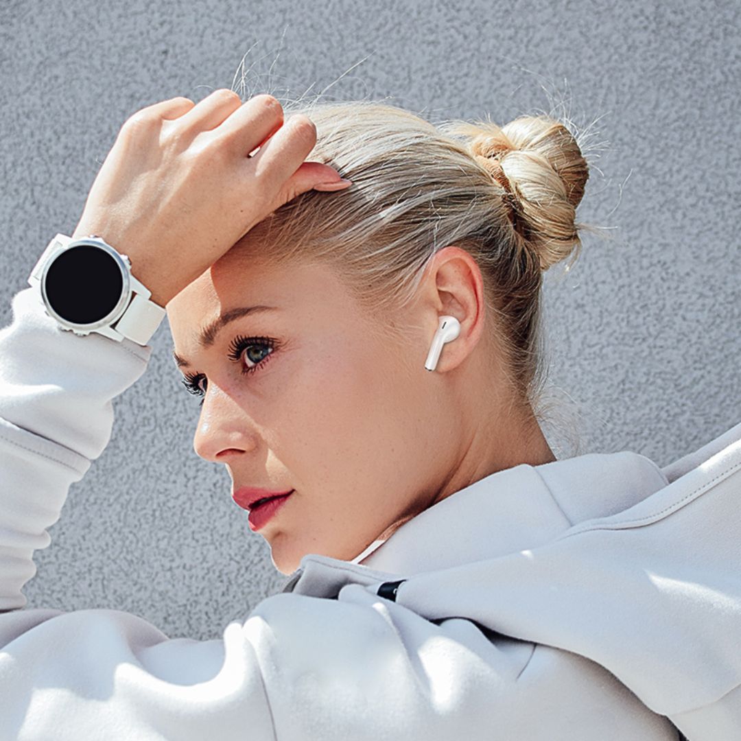 Audífonos Bluetooth Hoco EW56 Plus TWS In Ear con ANC Control Táctil y Bluetooth 5.3