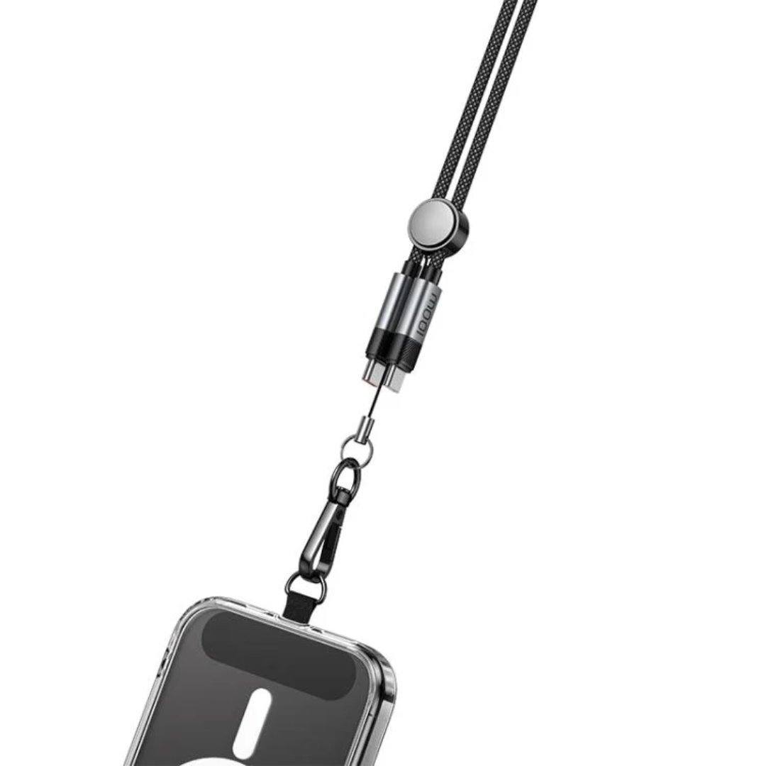 Cable USB-C a USB-C Hoco U145 100W 1.4m Carga Rápida con Masajeador de Cuello