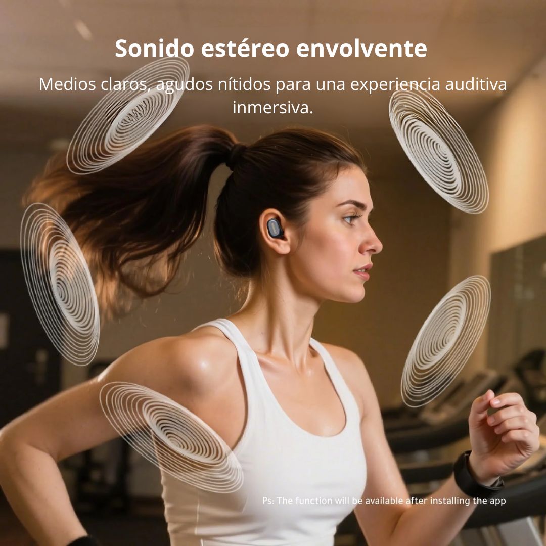 Audífonos Bluetooth 6.0 UGREEN Dots WS220 Inalámbricos 35h con Micrófono ENC