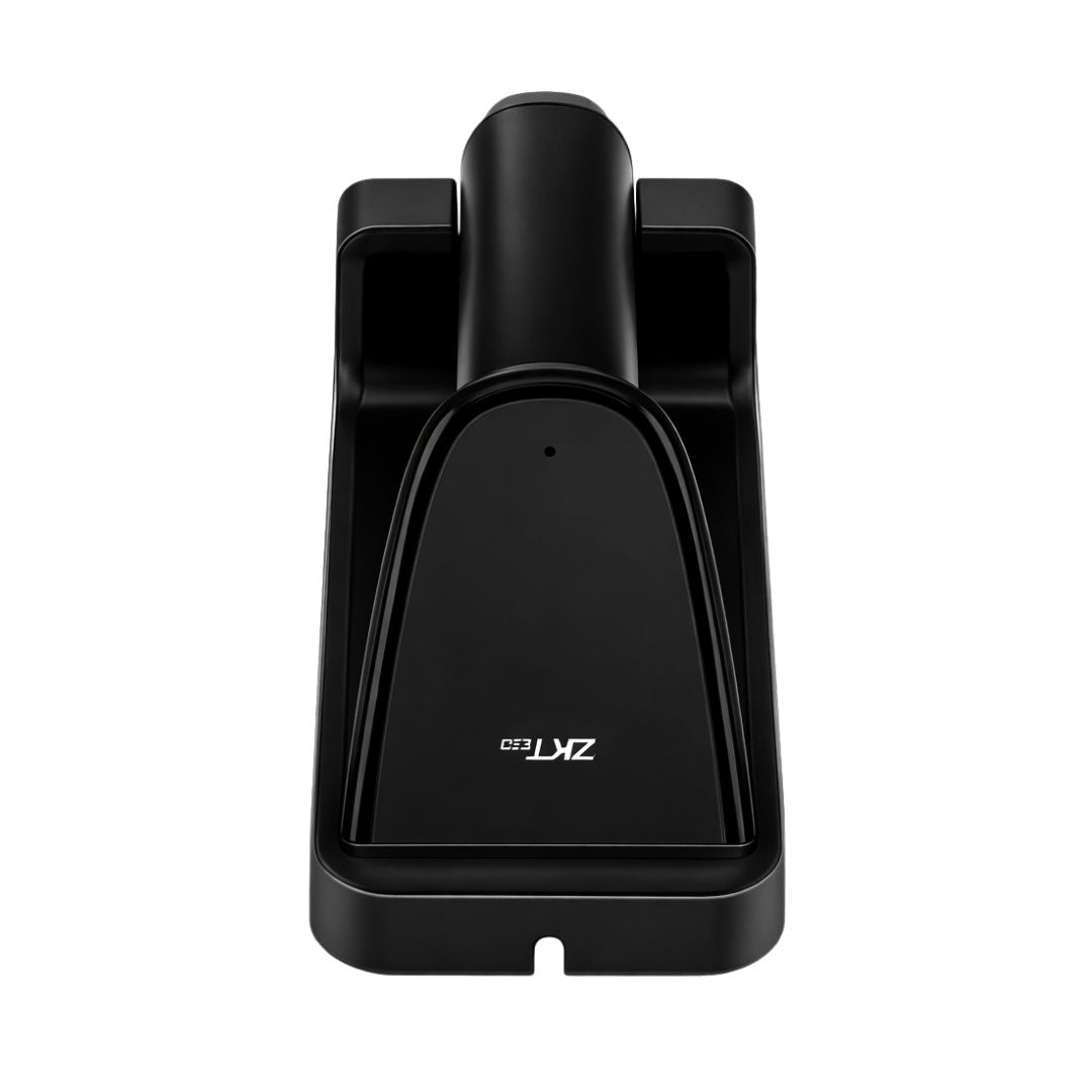 Escáner de Código de Barras Inalámbrico ZKTeco ZKB105S 1D 2.4G Recargable con Base de Carga Magnética