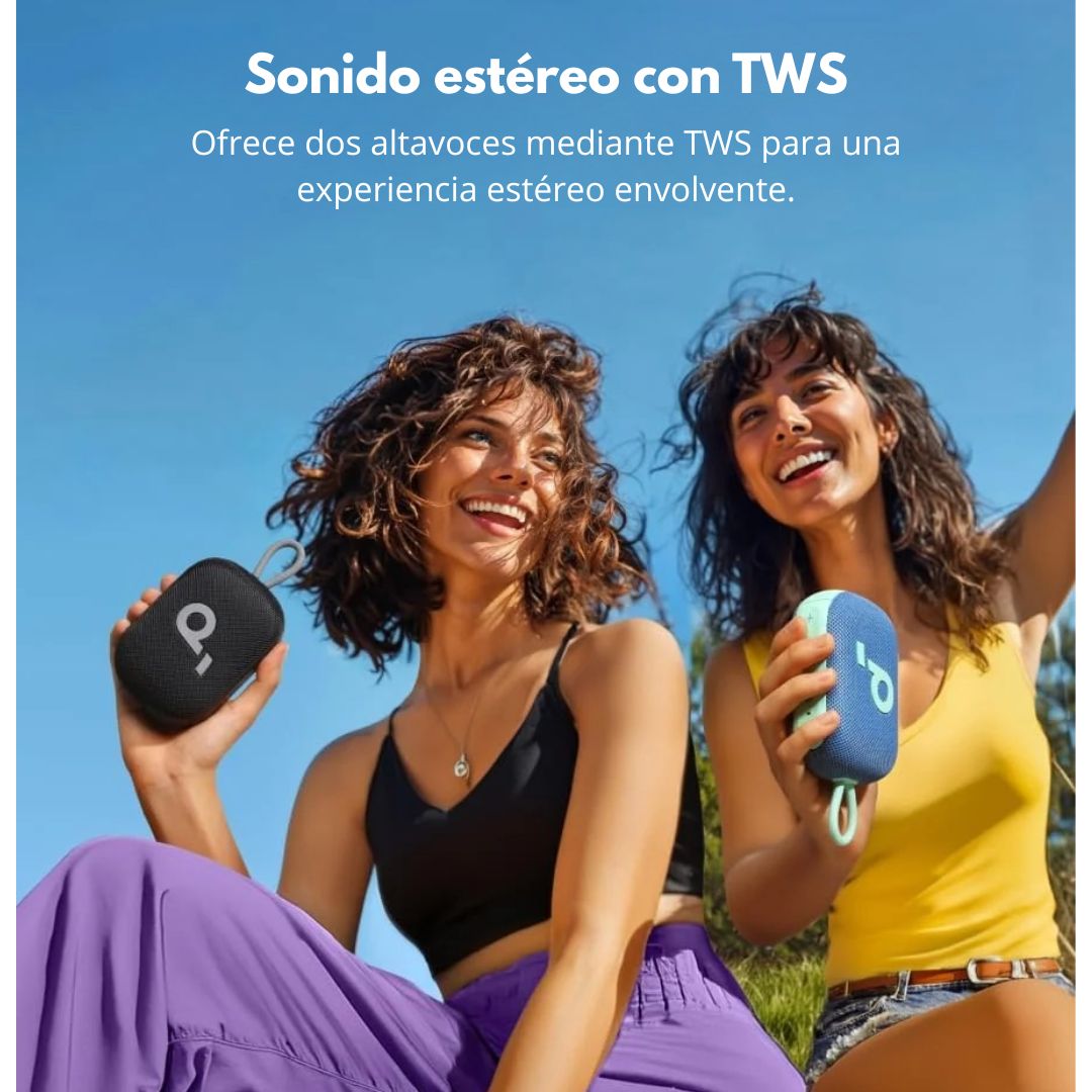 Parlante Bluetooth Portátil Soundcore Select 4 Go IP67 Flotante 20h